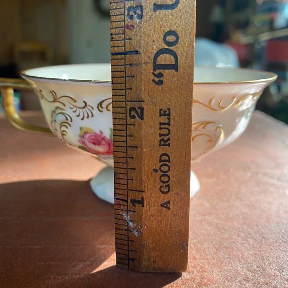 Rosenthal porcelain china Ivory Diplomat Sansoucci made in Germany tea cups (4) - Picture 12 of 15